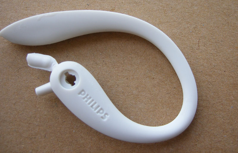 Single shot injection molding for ear sets