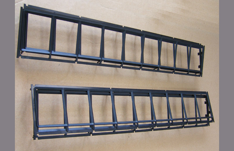 Plastic frame injection molding